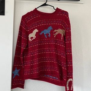 Vintage horse sweater